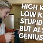 Kallmekris High Key Low Key Stupid but Also Genius meme