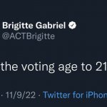 Brigitte Gabriel crying tweet