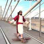 JESUS SKATES ON A CROSS SKATEBOARD | THOU SHALL SKATE | image tagged in skateboarding,hero,jesus | made w/ Imgflip meme maker