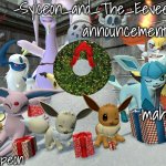 -Sylceon_and_The_EeveelutionSquad- chrismas temp