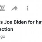 Sloth fist-bumps Joe Biden