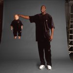 Shaq and Verne Troyer
