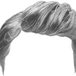 Gray Hair Wig (Transparent)