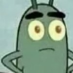 plankton with two eyes