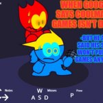 Does anyone know the fireboy and watergirl ship? | WHEN GOOGLE SAYS COOLMATH  GAMES ISN'T DEAD-; -BUT HE ALSO SAID HIS STORE WON'T PUBLISH GAMES ANYMORE | image tagged in fireboy and watergirl thunder | made w/ Imgflip meme maker