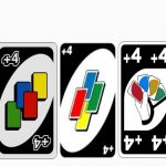 all uno 4+ cards that i found | image tagged in white box,uno,memes | made w/ Imgflip meme maker