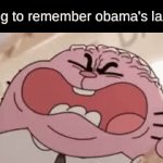 (satire) | me trying to remember obama's last name | image tagged in gifs,tawog | made w/ Imgflip video-to-gif maker