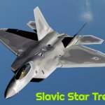 Slavic Lockheed Martin F-22 Raptor | Slavic Star Trek | image tagged in slavic lockheed martin f-22 raptor,slavic star trek,slavic,slm,star trek | made w/ Imgflip meme maker