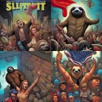 Sloth makes the rounds in right-wing corners of the internet