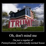 Trump cult house