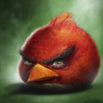 Realistic Angry Bird Red