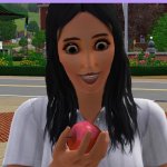 Sims interesting face template