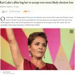 Kari Lake loses Arizona