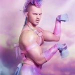 Gay Unicorn | SLAYYYYYYYYYYYYY QUEEN!!!! DONT BE AFRAID TO SHOW THE WORLD WHO YOU ARE! | image tagged in gay unicorn | made w/ Imgflip meme maker