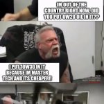 Orange county choppers fight | YOUR TRUCK BLEW UP YOU OWE ME MONEY; IM OUT OF THE COUNTRY RIGHT NOW, DID YOU PUT 0W20 OIL IN IT?? I PUT 10W30 IN IT BECAUSE IM MASTER TECH AND ITS CHEAPER!! 10W30 ONLY WORKS IN MEXICO, CUZ YOU KNOW TIGHTER TOLERANCES ON NEW ENGINES!! YOUR ENG BLEW UP!! IT HAD ROD KNOCK, OVER HEATED, WARPED HEADS, YOU OWE ME A NEW TRUCK!! | image tagged in orange county choppers fight | made w/ Imgflip meme maker