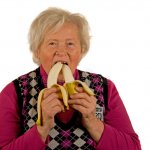 TOP Old woman senior banana sex