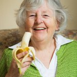 TOP Old woman senior banana JPP