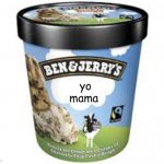 Ice Cream Flavor | yo mama | image tagged in ice cream flavor | made w/ Imgflip meme maker