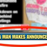 Florida Man makes announcement