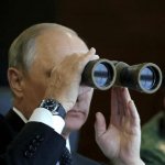 Vladimir Putin binoculars