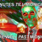 Doom Paul minutes till midnight