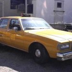 Chevy caprice taxicab