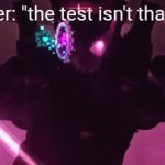 ;----; | Teacher: "the test isn't that hard" | image tagged in gifs,geometry dash | made w/ Imgflip video-to-gif maker