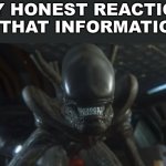 Alien reaction