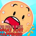 What the FOOT STUCK IN A SHOE!!! | OH DEAR RITZ; WHAT JUST HAPPENED | image tagged in cracker | made w/ Imgflip meme maker