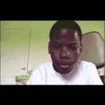 Scared black kid GIF Template