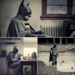 Sad Batman Waiting template