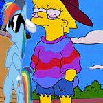 Hipster Lisa Simpson | HATING KIDS SHOWS JUST TO BE COOL IS PATHETIC | image tagged in hipster lisa simpson | made w/ Imgflip meme maker
