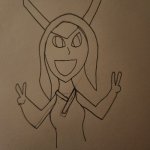 human sylceon drawn by inkmatas