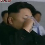 Crying Kim Jong-un meme