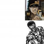 Guts VS. Jotaro