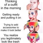 Clown Applying Makeup Meme Generator - Imgflip