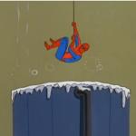spiderman bath