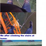 Stairs meme