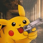 Pikachu has a Gun template