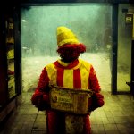 ronald mcdonald pan-handler