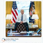 Joe Biden optical illusion