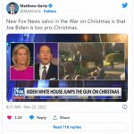 Fox News War on Christmas Bidens