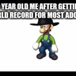 how to handle fame | 6 YEAR OLD ME AFTER GETTING THE WORLD RECORD FOR MOST ADOPTED KID | image tagged in gifs,so you're reading the tags eh,well like and subscribe,oh wait thats youtube,well nevermind | made w/ Imgflip video-to-gif maker