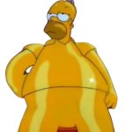 Giant Gold Homer