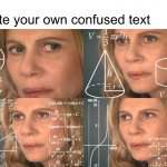 Confused Math
