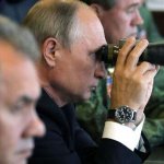 Vladimir Putin binoculars