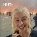 khaleesi smoking