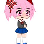 Angry Natsuki