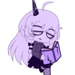 Gacha Club Rasazy reading