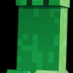 Transparent Minecraft Creeper